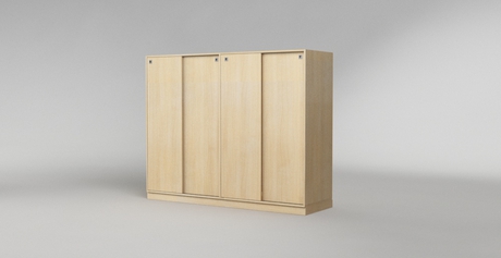 Schrank mit 4 Schiebetüren