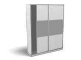 Türen mit breitem Design-Streifen