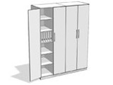 Schrank für Aktenordner
