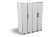 Schrank ohne Schräge