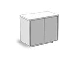 Sideboard Tina mit zwei Türen