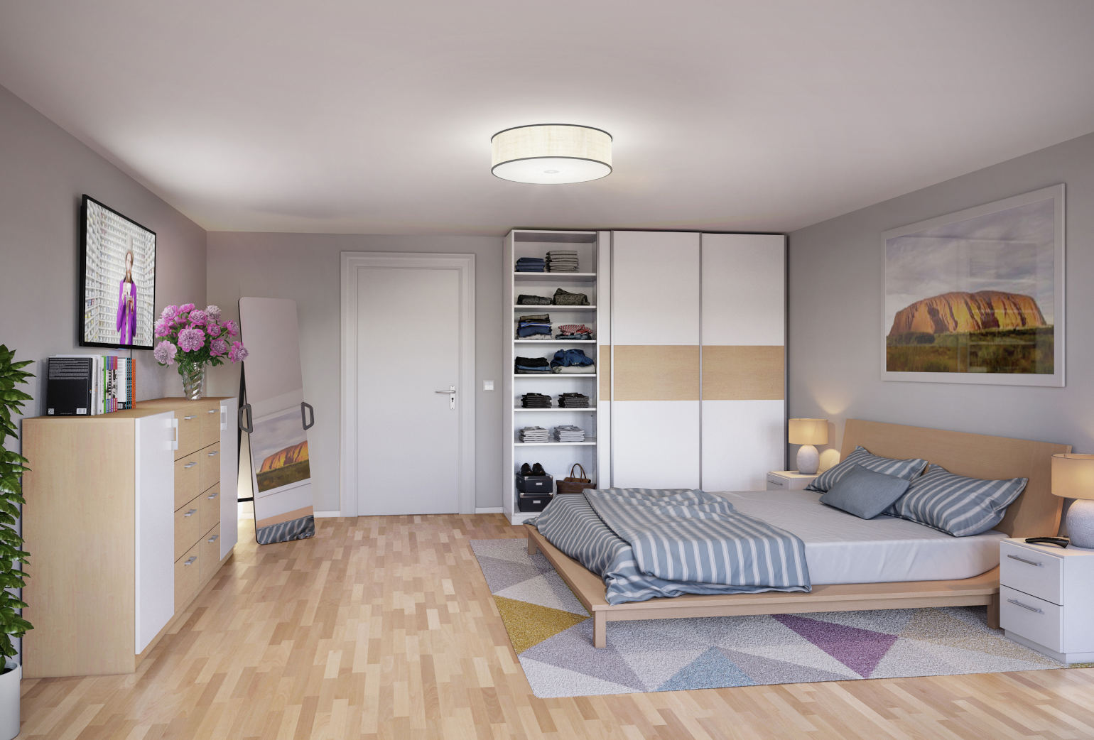 Schlafzimmer optimal einrichten