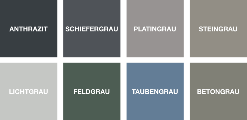 Grau einrichten: die Trendfarbe 2017 - deinSchrank.de/Blog