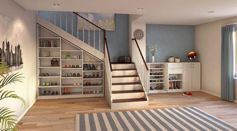 Stauraum unter der Treppe nutzen | deinSchrank.de