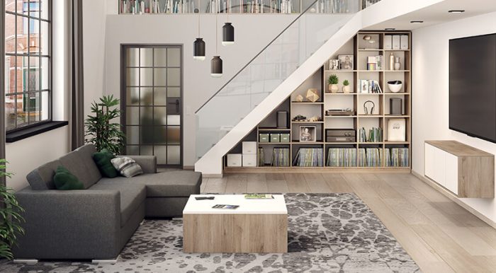 Stauraum unter der Treppe nutzen | deinSchrank.de