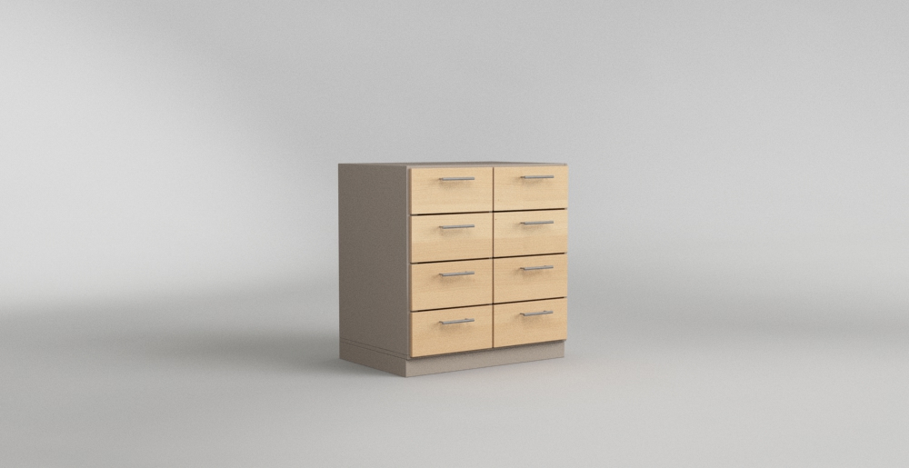 Kommode mit 8 Schubladen