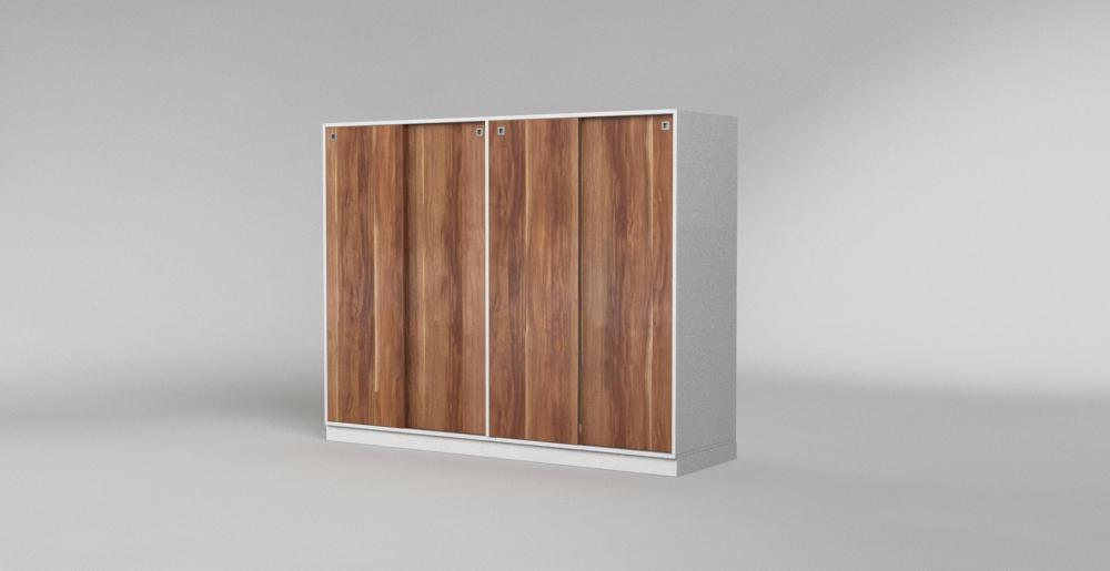 Sideboard mit 4 Schiebetüren