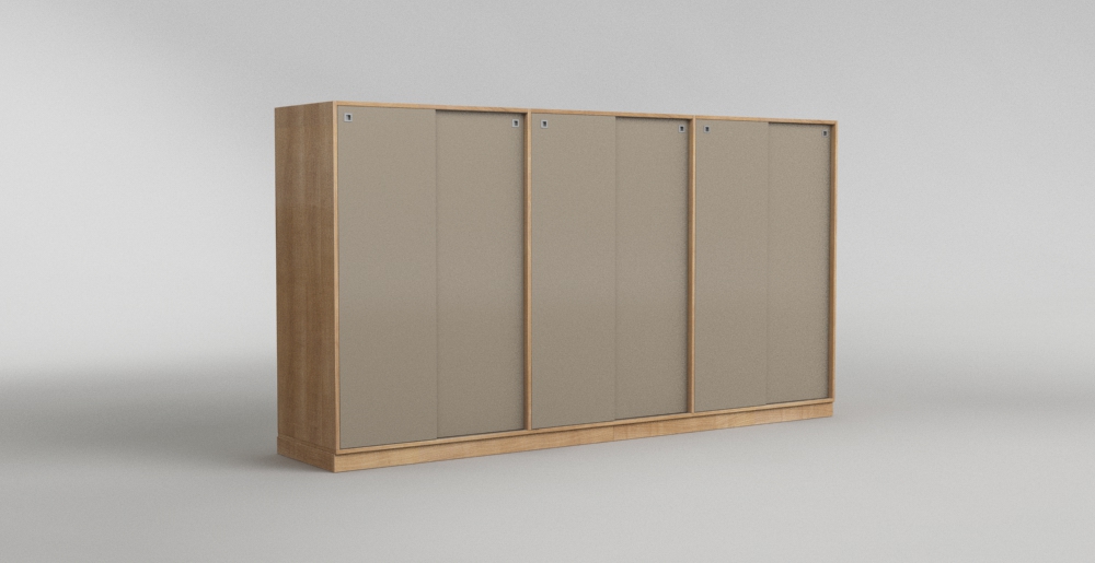 Sideboard mit 6 Schiebetüren