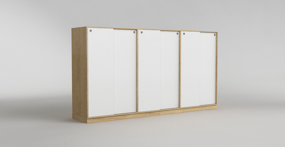 Sideboard mit 6 Schiebetüren