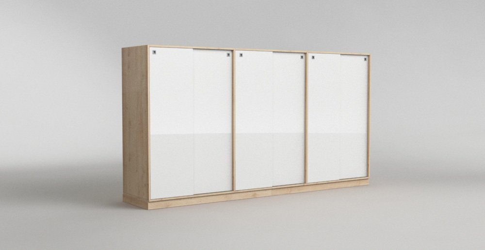 Sideboard mit 6 Schiebetüren