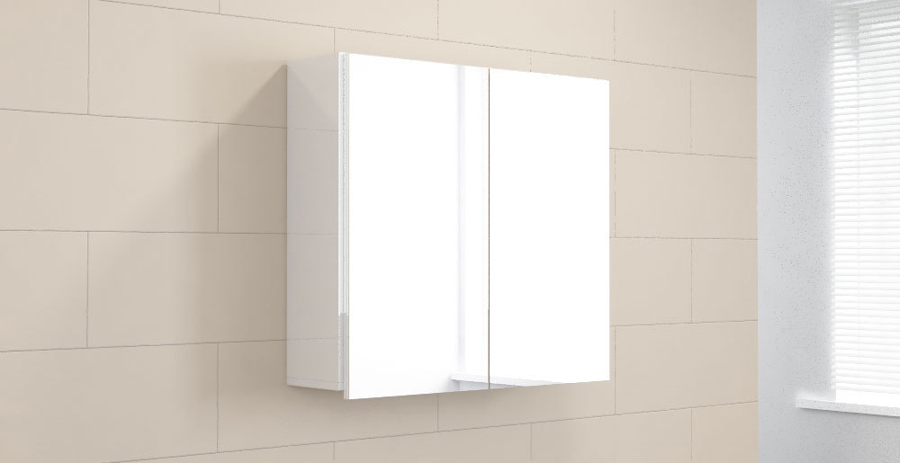 Hängeschrank - Spiegelschrank 2-türig