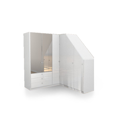 Eckschrank nach Maß: Online konfigurieren & bestellen | deinSchrank.de